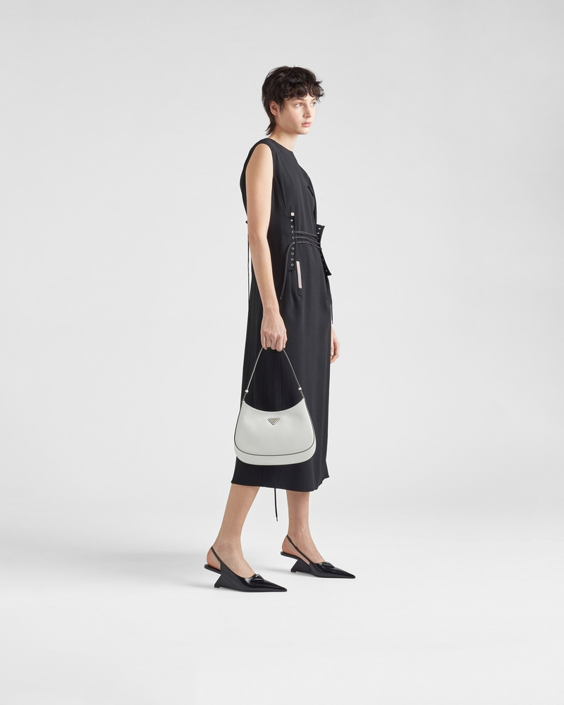 Prada Prada Cleo brushed leather shoulder bag outlook