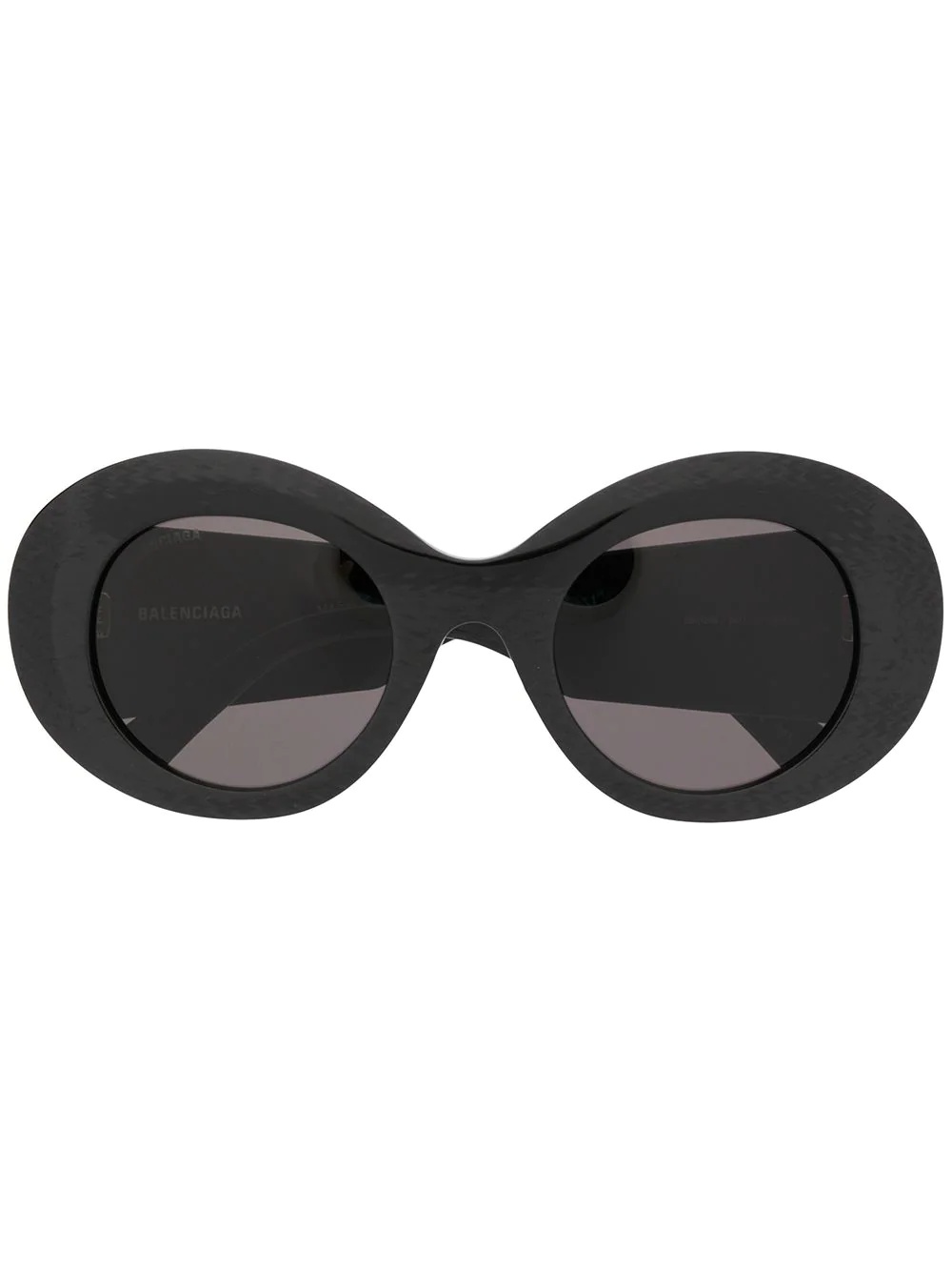 round-frame sunglasses - 1