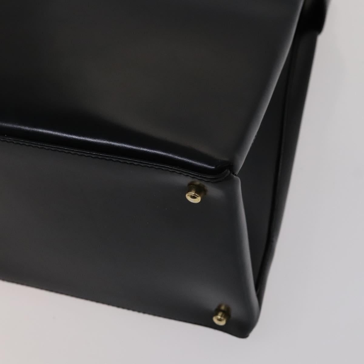 GUCCI Hand Bag Leather Black Gold 000 2046 000 2046 - 16