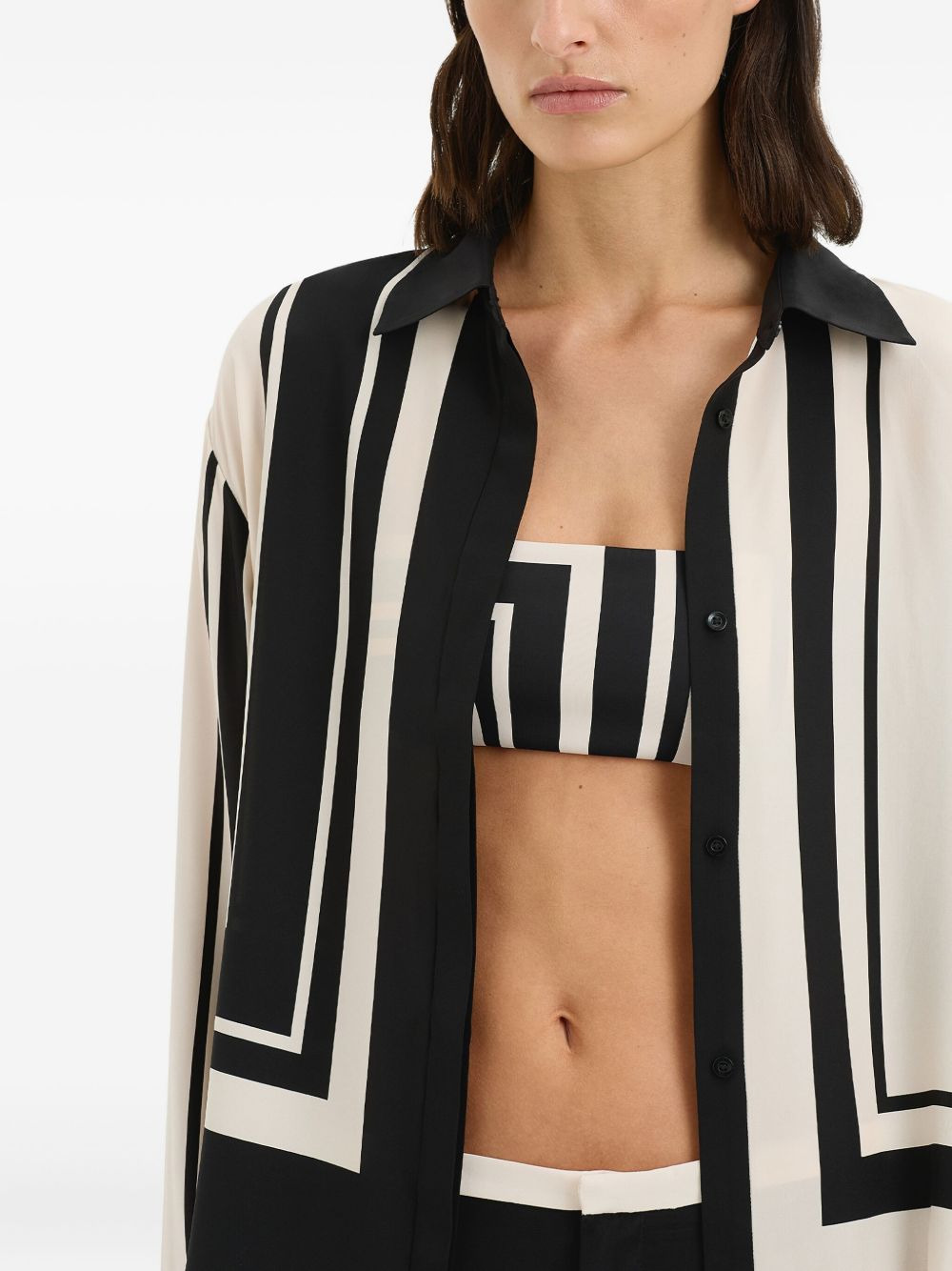 geometric-striped shirt - 5