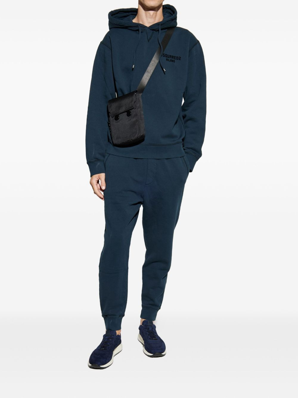 logo-print hooded tracksuit - 2
