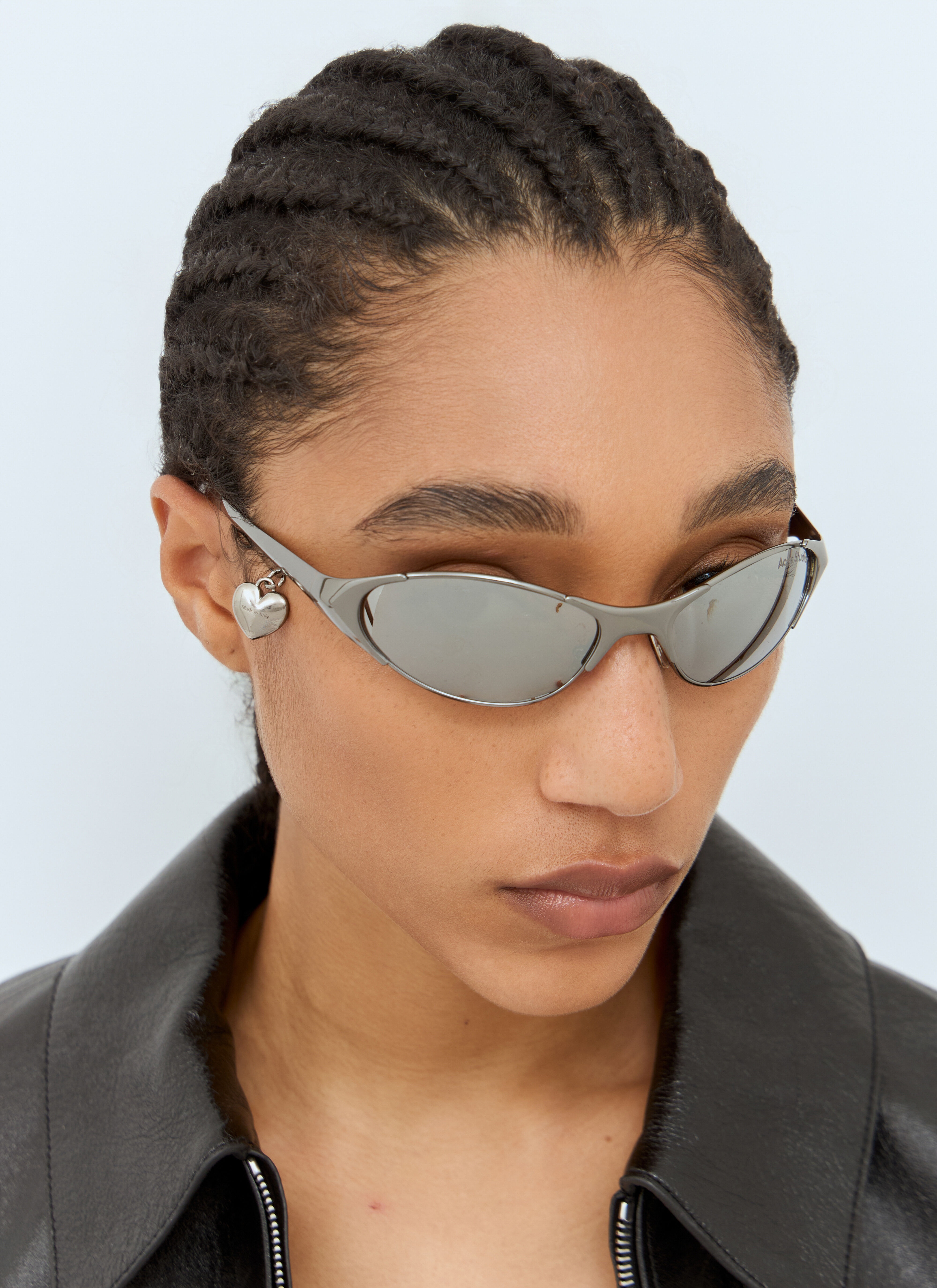 Acne Studios Metal Frame Charm Sunglasses | lncc | REVERSIBLE