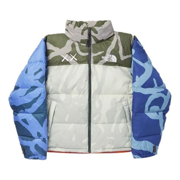 THE NORTH FACE X Kaws 1996 Nuptse 700 Jacket 'Grey' NF0A7WLU-75V - 1