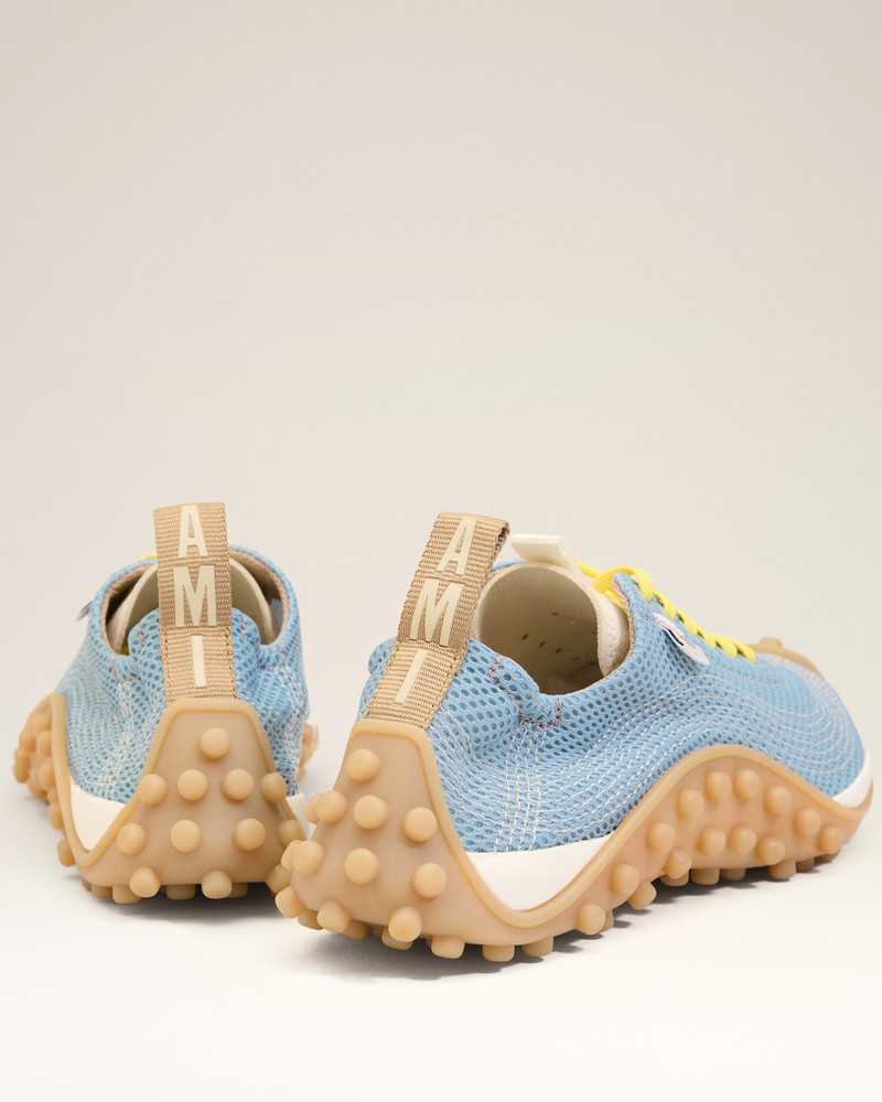 BLUE MESH LOW TOP MIRAGE SNEAKERS 5