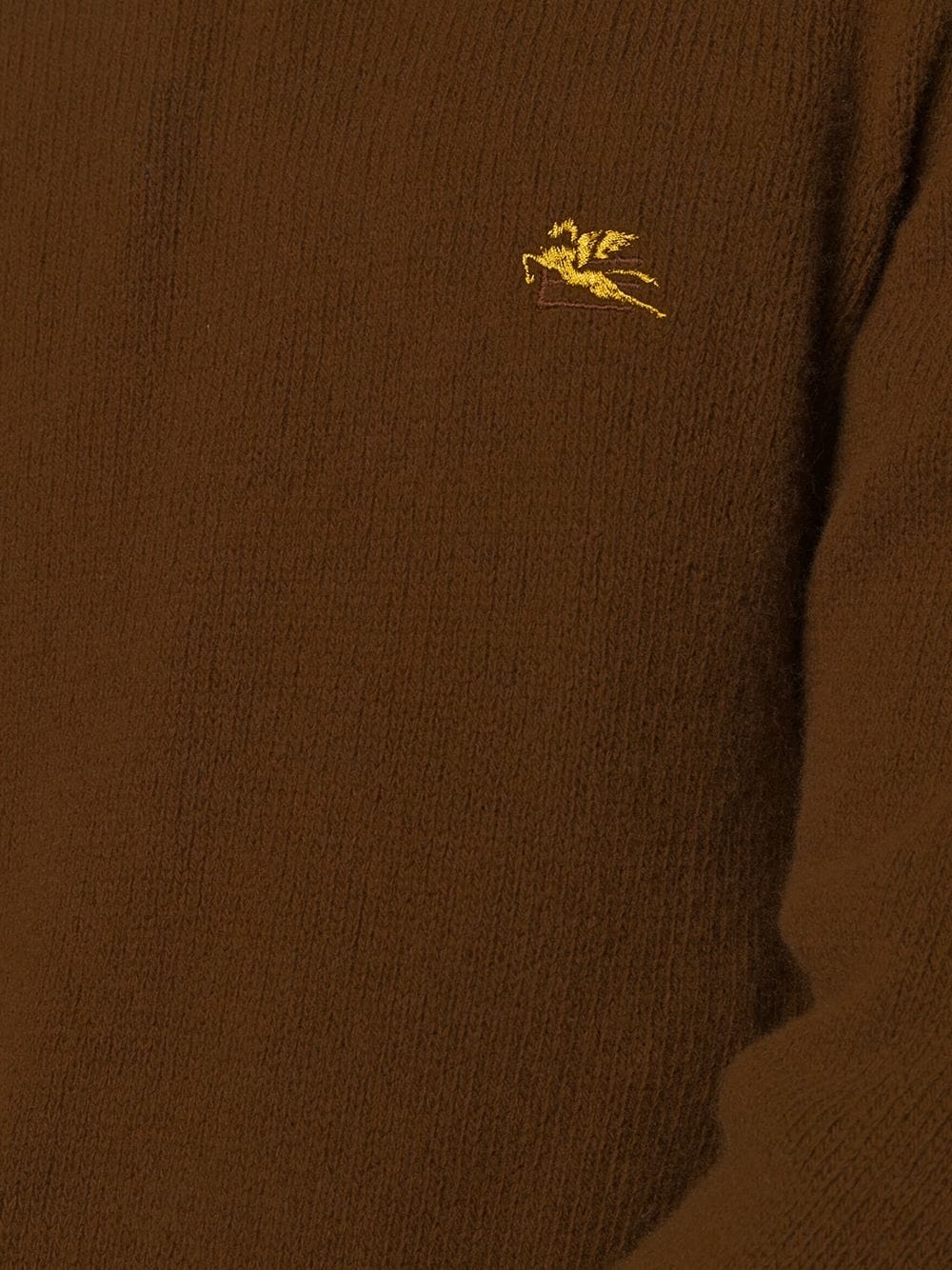 embroidered logo jumper  - 5