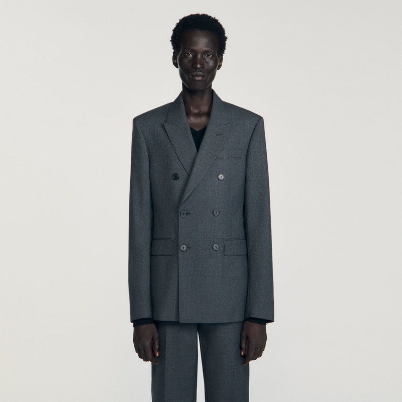 DOUBLE-BREASTED SUIT JACKET 5