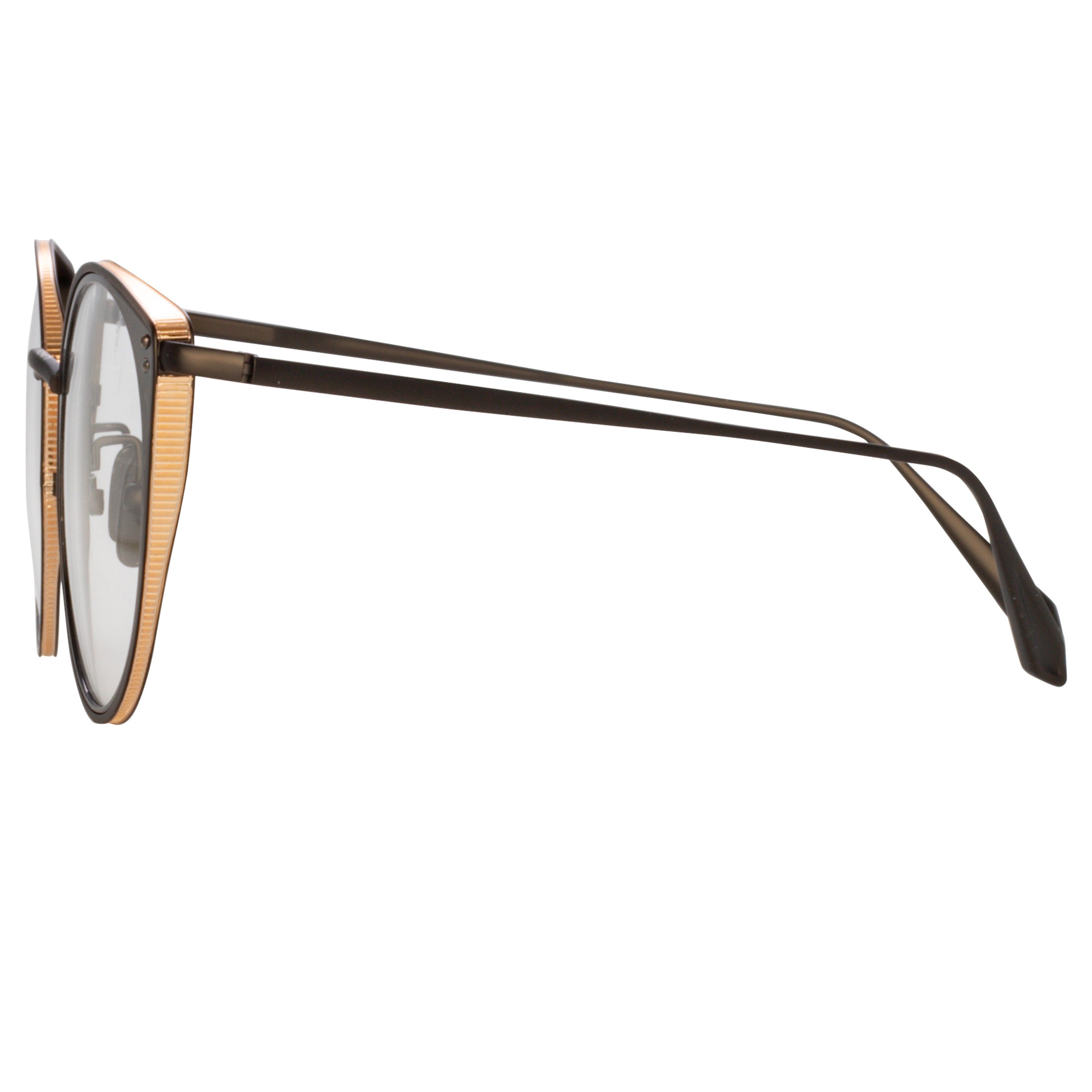 NEUSA OVAL OPTICAL FRAME IN NICKEL - 4
