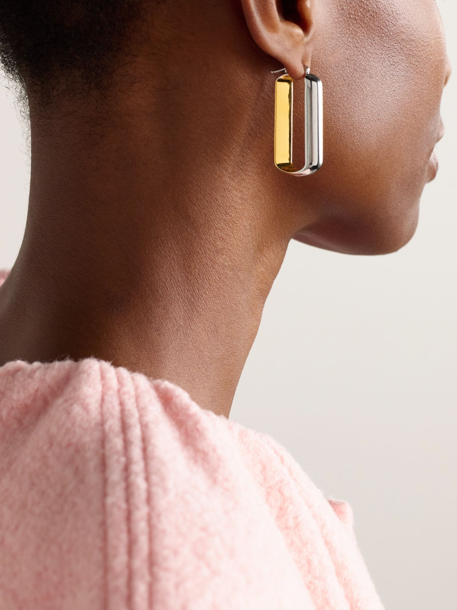 Silver- and gold-tone earrings Silver - 2