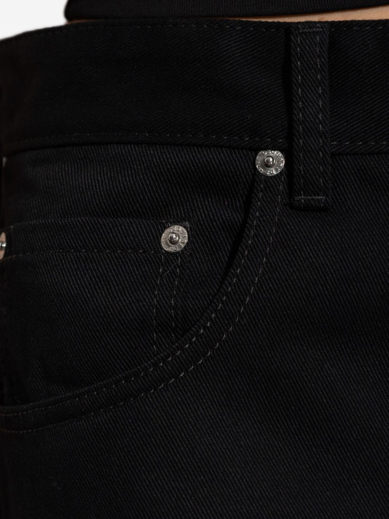 cotton straight-leg jeans 5
