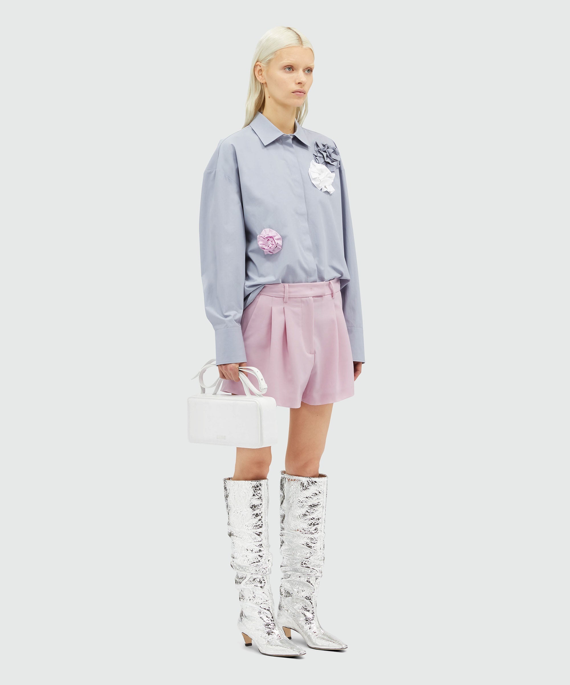 Virgin wool shorts - 4