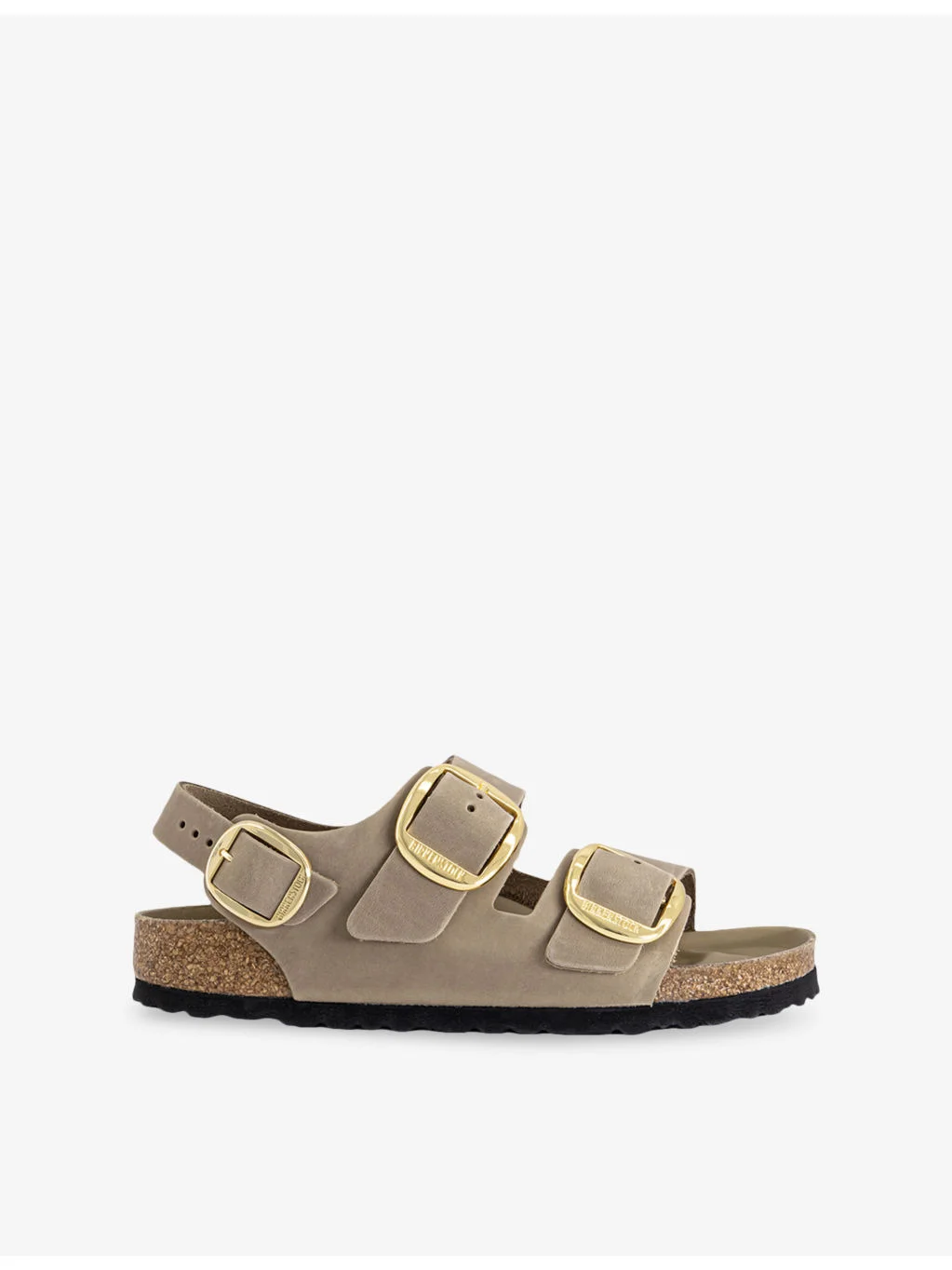 Milano Big Buckle Leather Sandals - 1