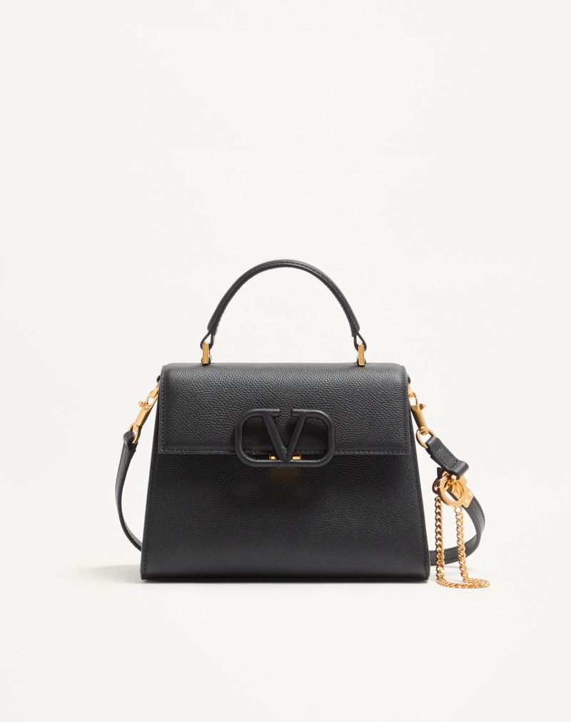 SMALL VSLING GRAINY CALFSKIN HANDBAG 1