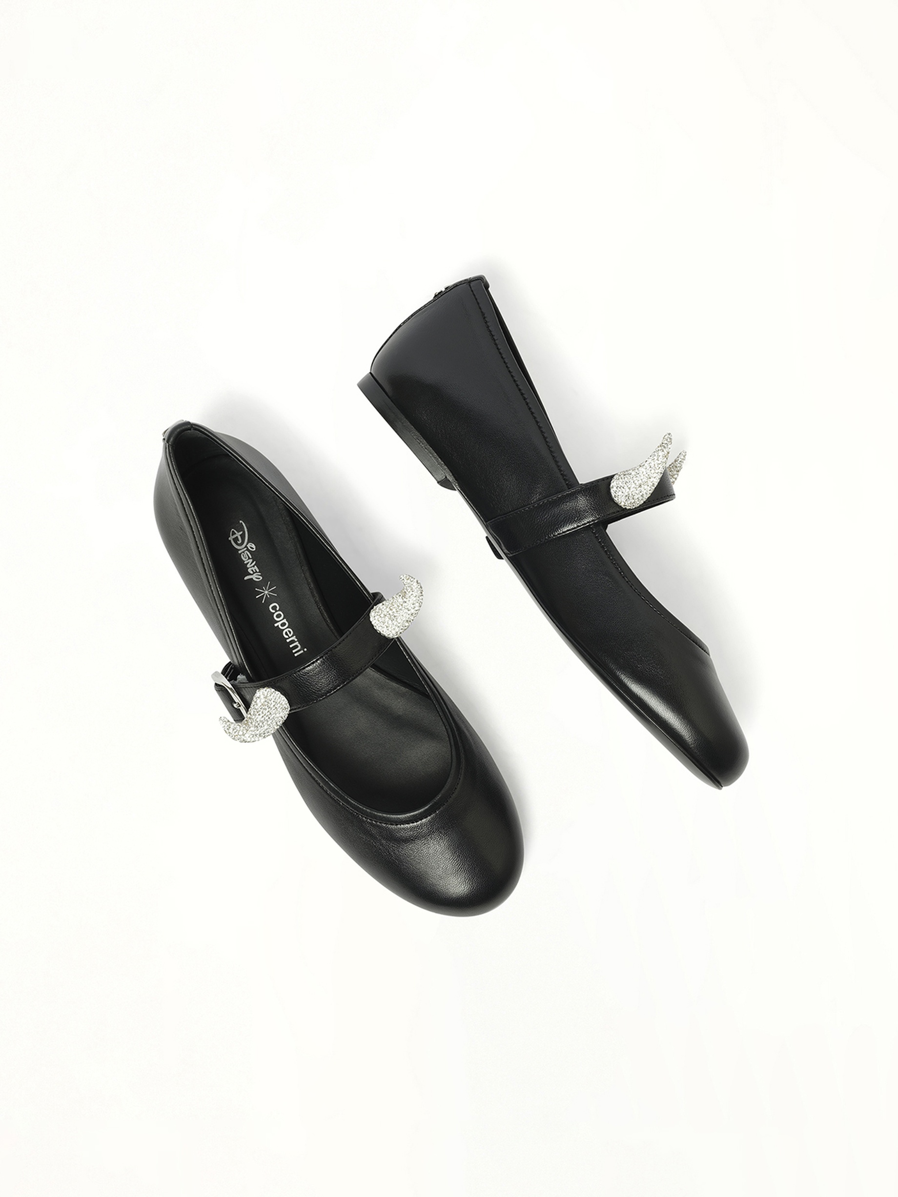 Disney x Coperni Horn Ballerina Belt Flat in Black - 4
