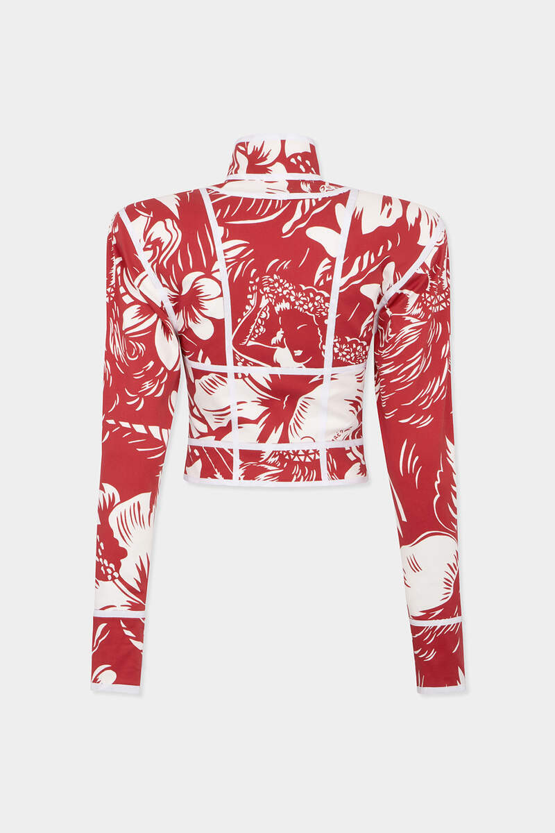 DSQUARED2 DANCING FLOWERS 80'S KABAN outlook