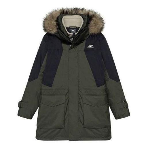 New Balance Winter Snowsuit Warm Jacket 'Green Black' NPA43121-KH - 1