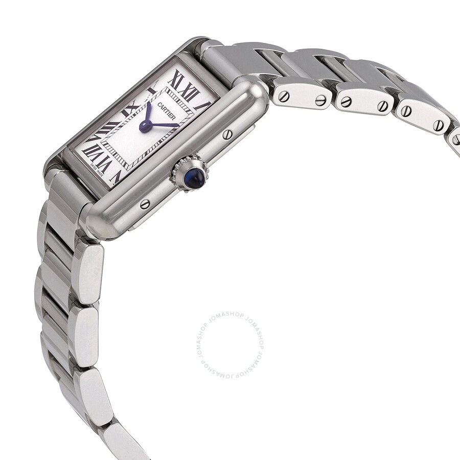 Cartier Tank Quartz Silver Dial Ladies Watch WSTA0051 - 2