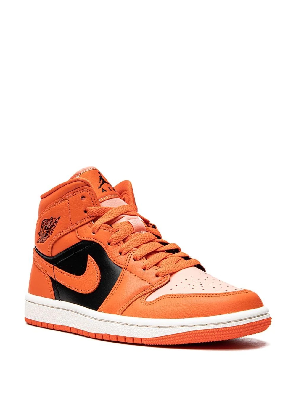 Air Jordan 1 Mid SE "Orange/Black" sneakers - 2