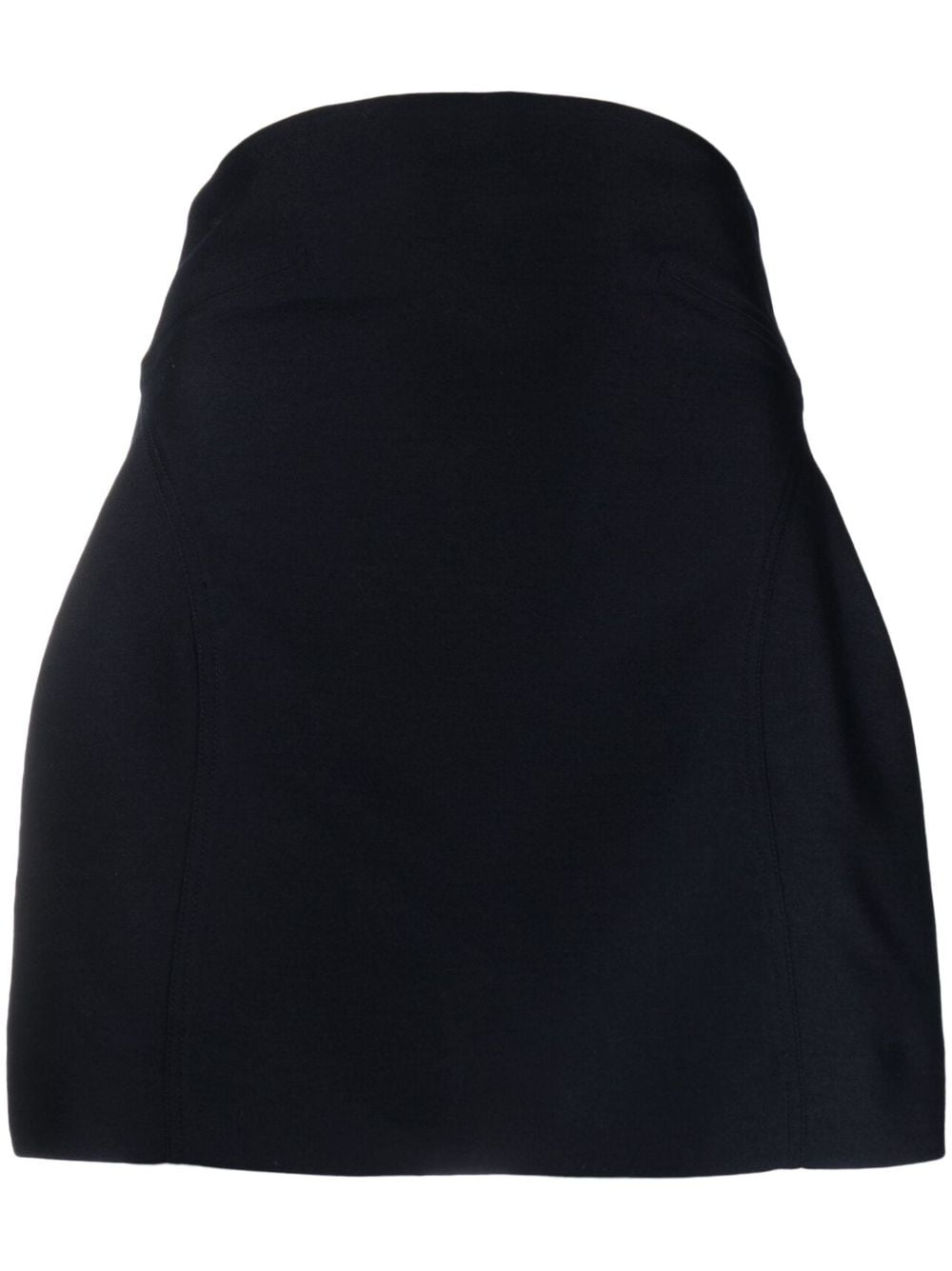 wool-blend miniskirt - 1