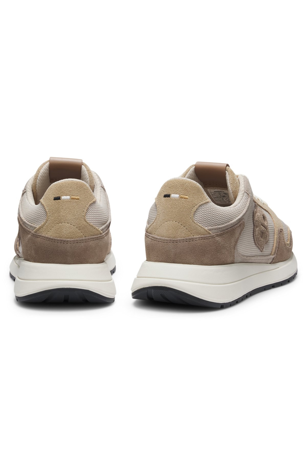 SUEDE TRAINERS WITH DOUBLE B MONOGRAM - 5