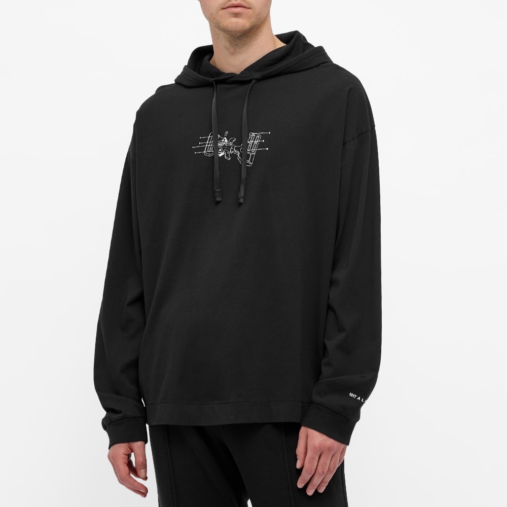 END. x 1017 Alyx 9SM Buckle Print Hooded Sweat - 3