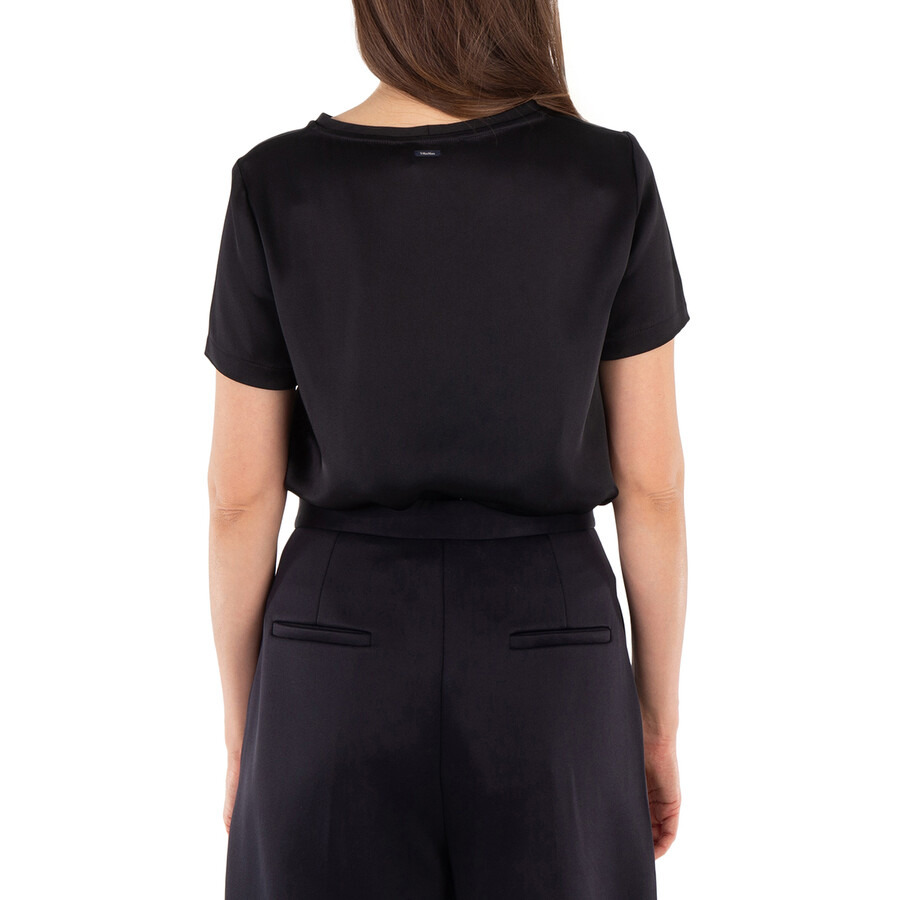 Max Mara Rebecca Satin Finish T-Shirt - 5