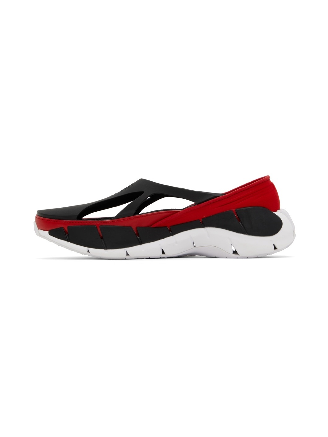 Red & Black Reebok Edition Croafer Sneakers - 3