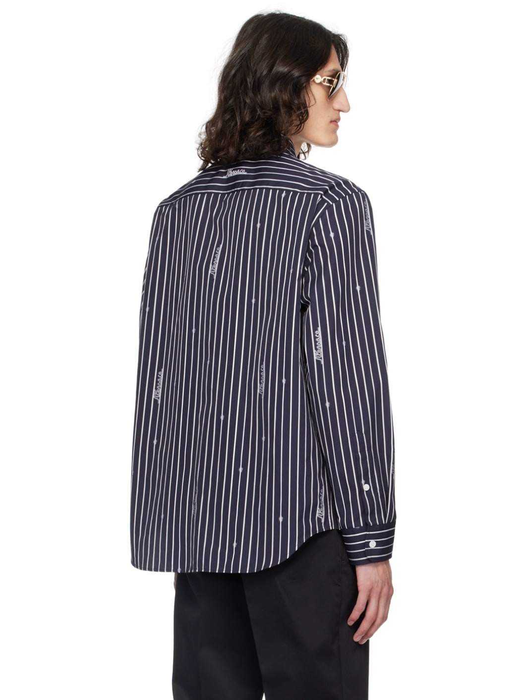 Navy Nautical Stripe Shirt - 3