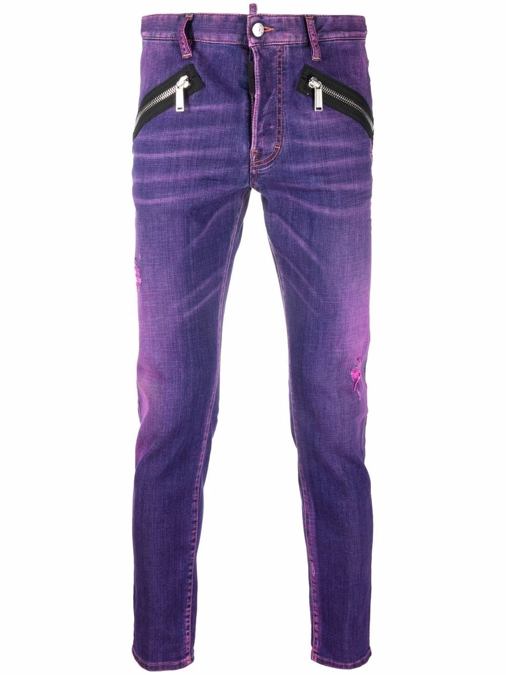 Calça jeans skinny dyed - 1