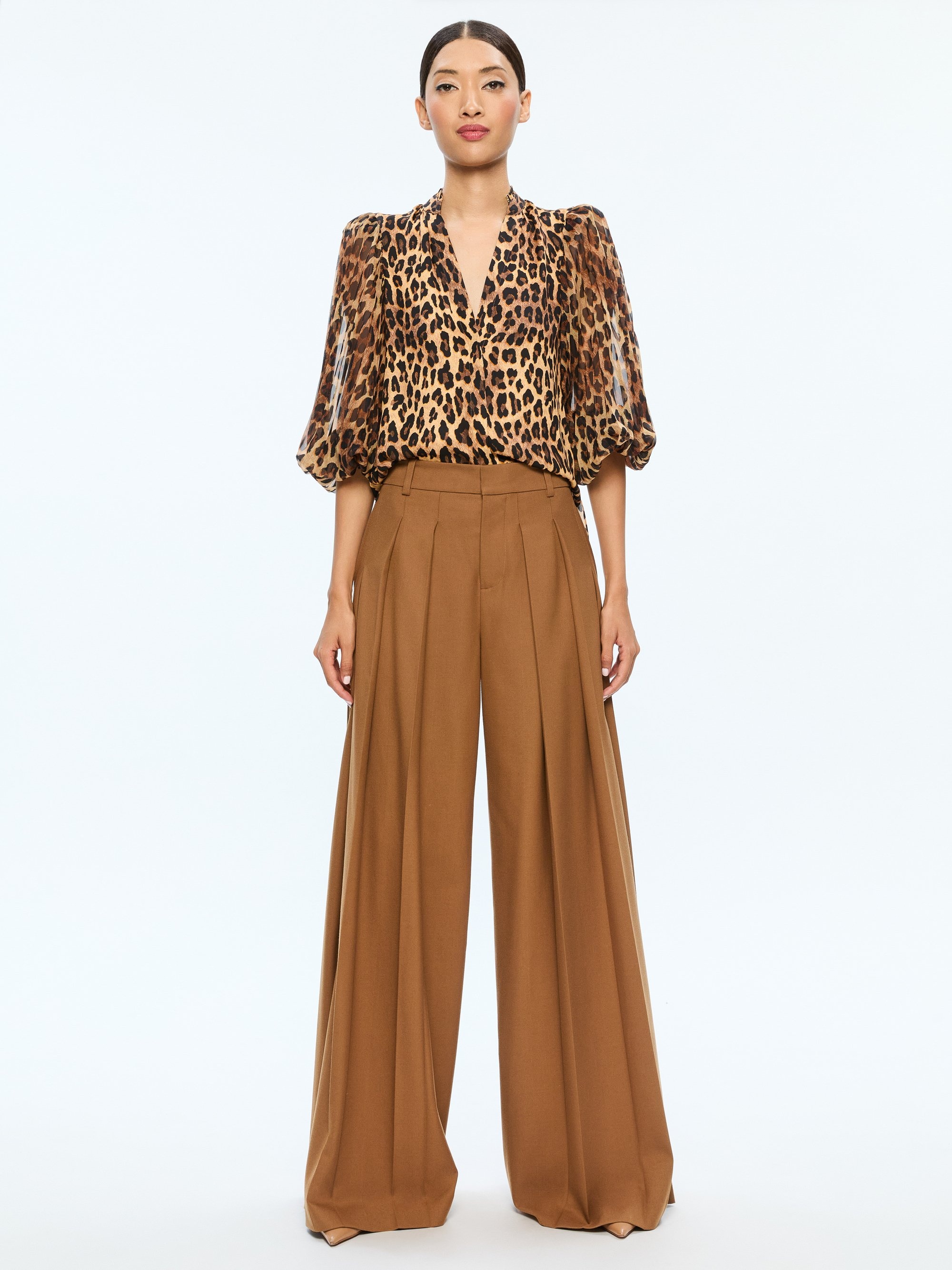 ILAN BUTTON FRONT BLOUSE - 3