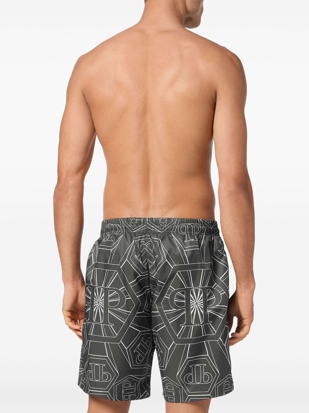 monogram swim shorts - 3
