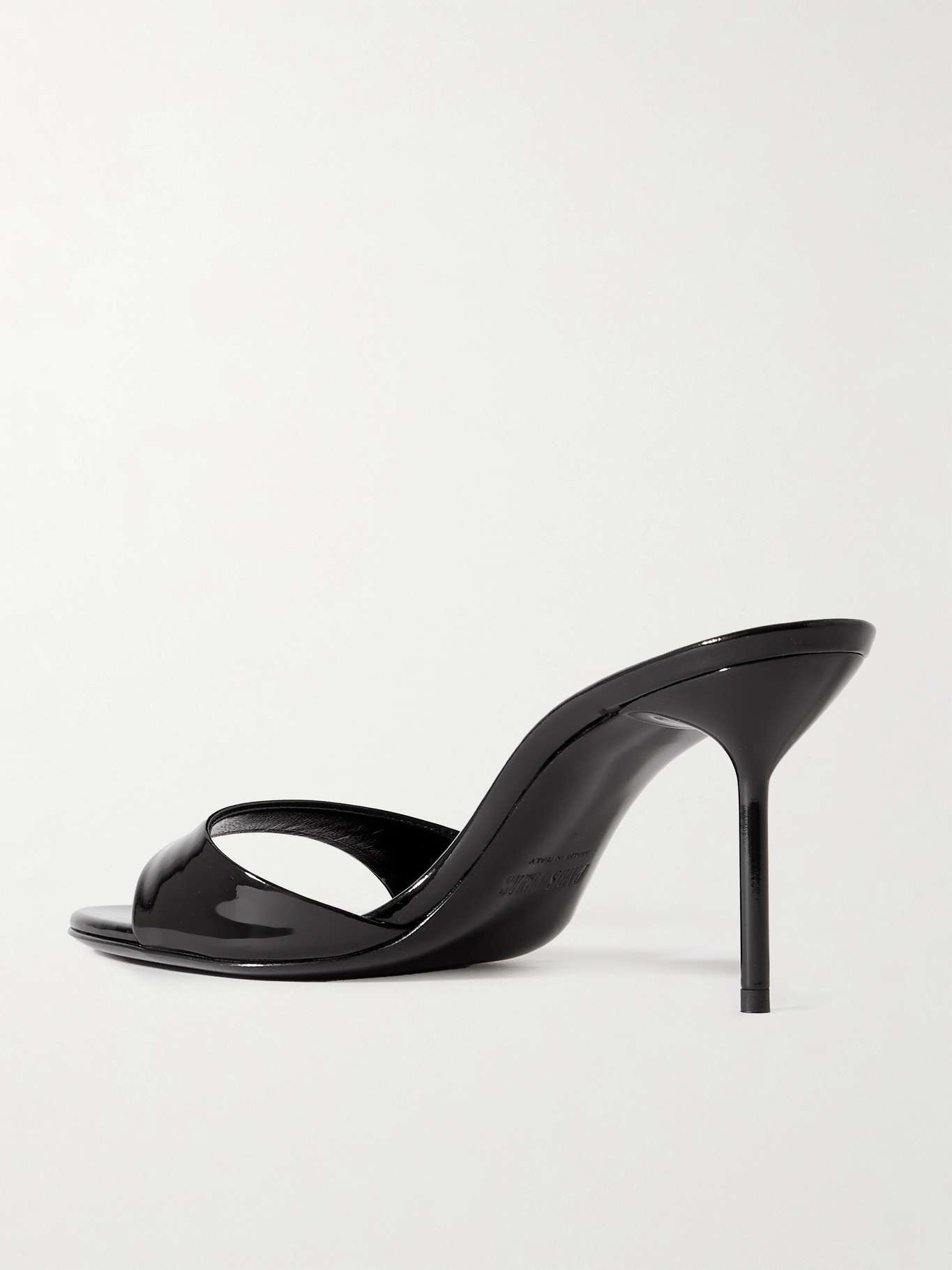 Lidia patent-leather mules - 3