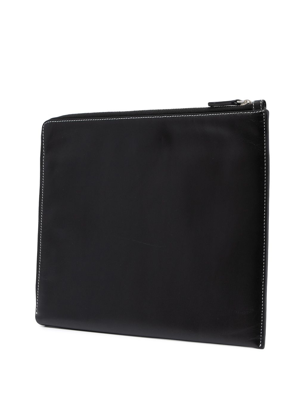 zip-up leather laptop case - 3