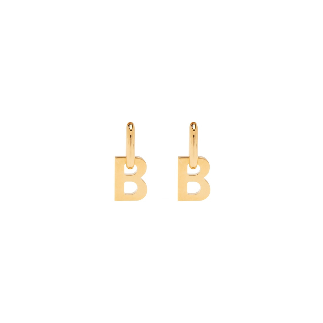 Women's B Chain Xl Earrings in Gold - 1