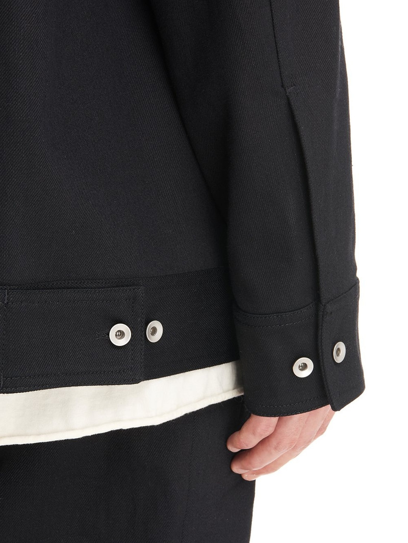 Jumbo Worker Jkt Black Denim Oversized Jacket - Jumbo Worker Jkt 4