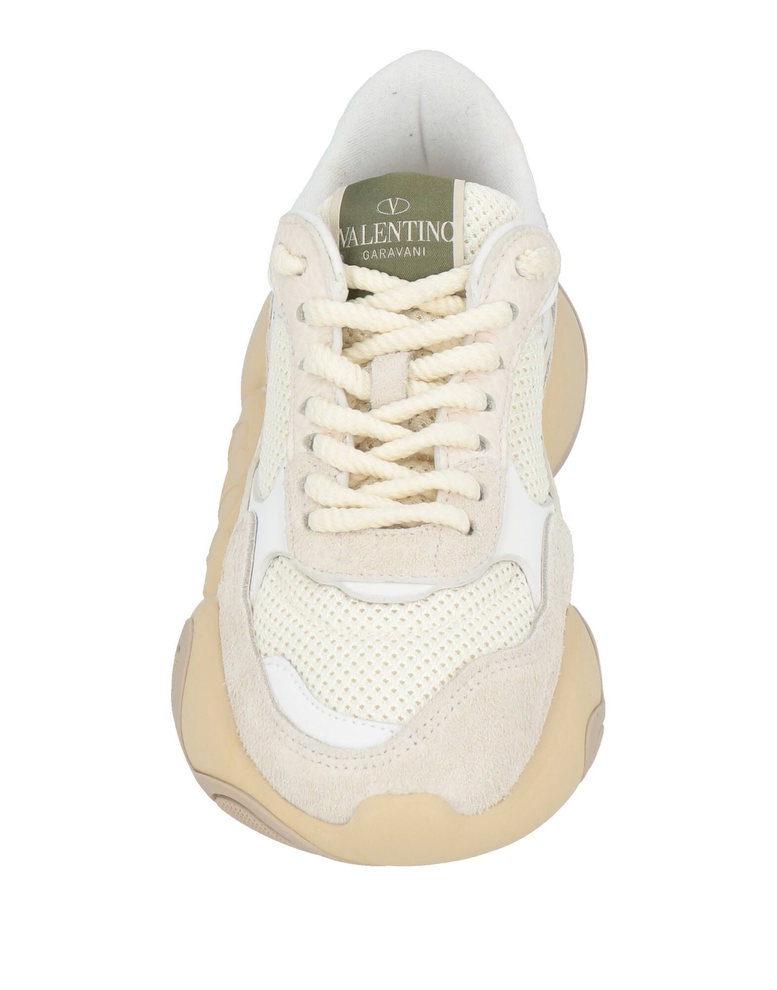 Cream Women's Sneakers - 4