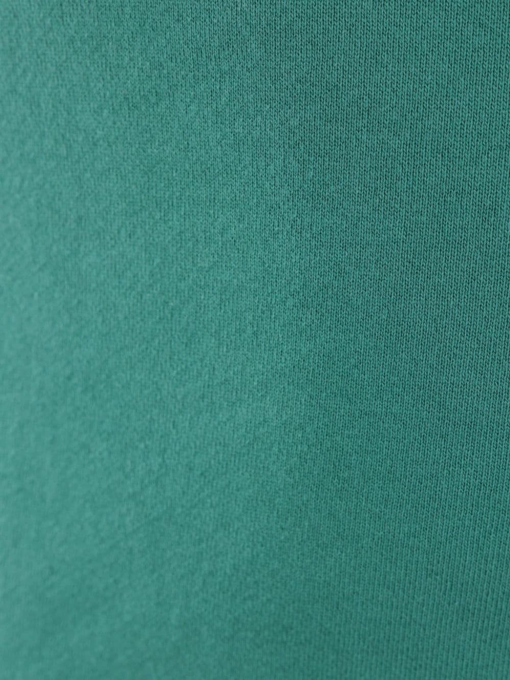 embroidered-logo cotton joggers - 3