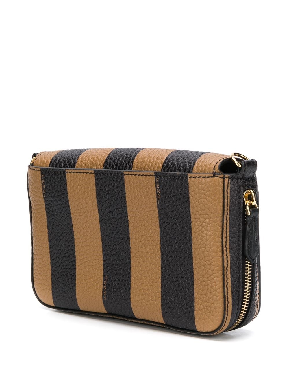 stripe messenger bag - 3