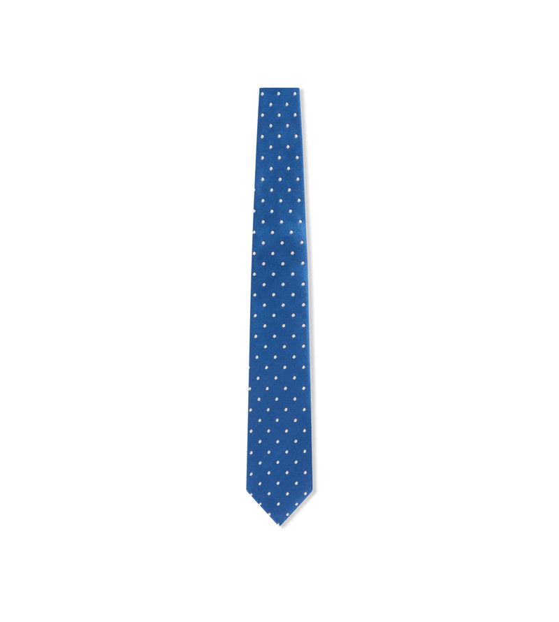 SATIN POLKA DOT TIE 1