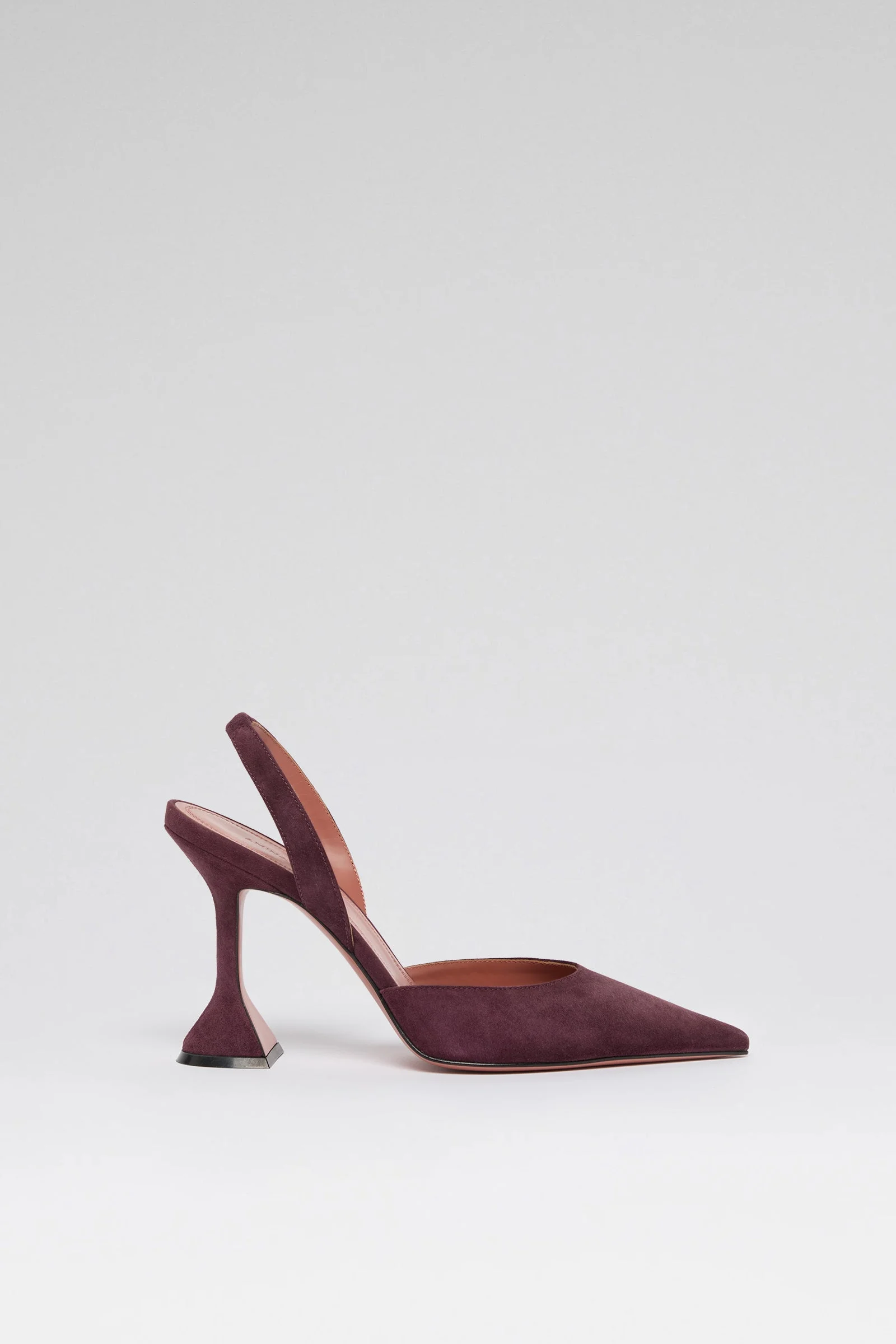 HOLLI SLING 95 MERLOT SUEDE - 1