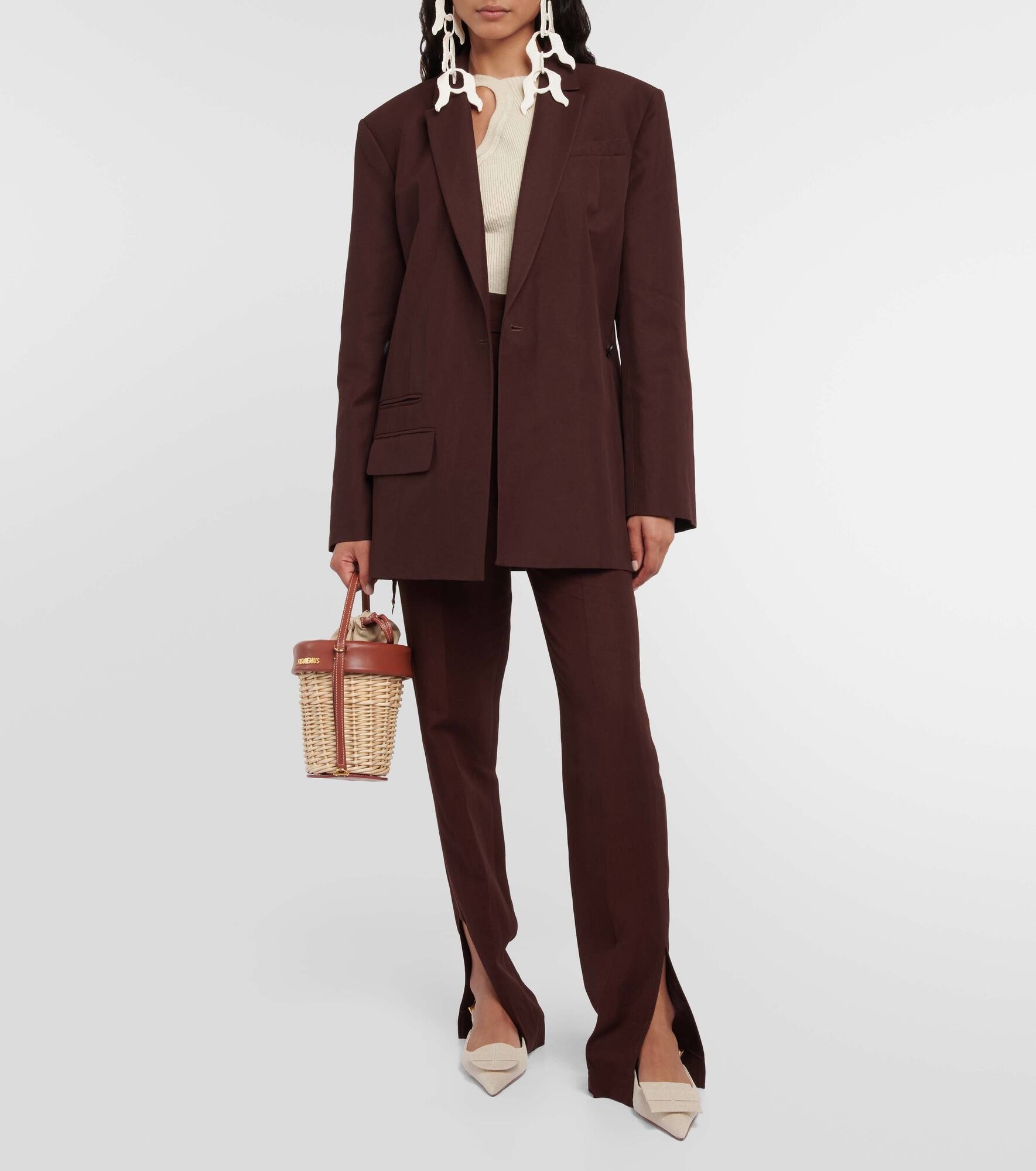 Le Pantalon Tibau high-rise tapered pants - 2