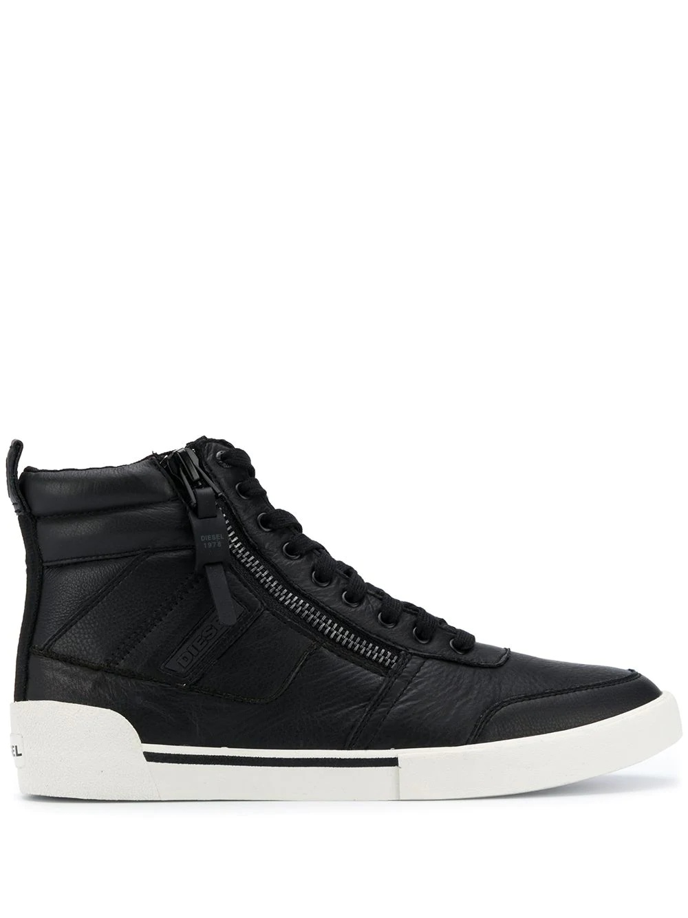 panelled effect sneakers - 1