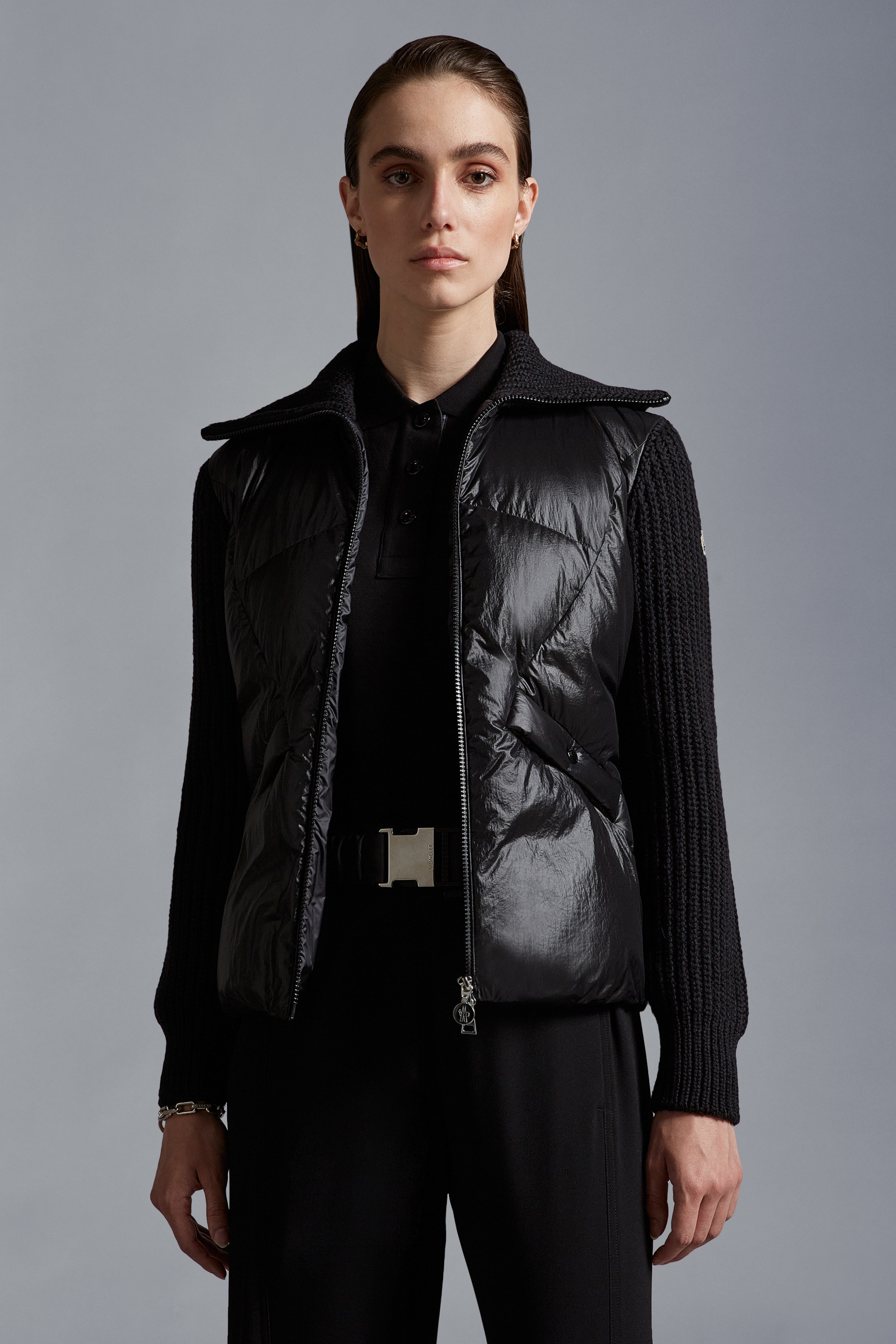 Padded Wool Cardigan - 2