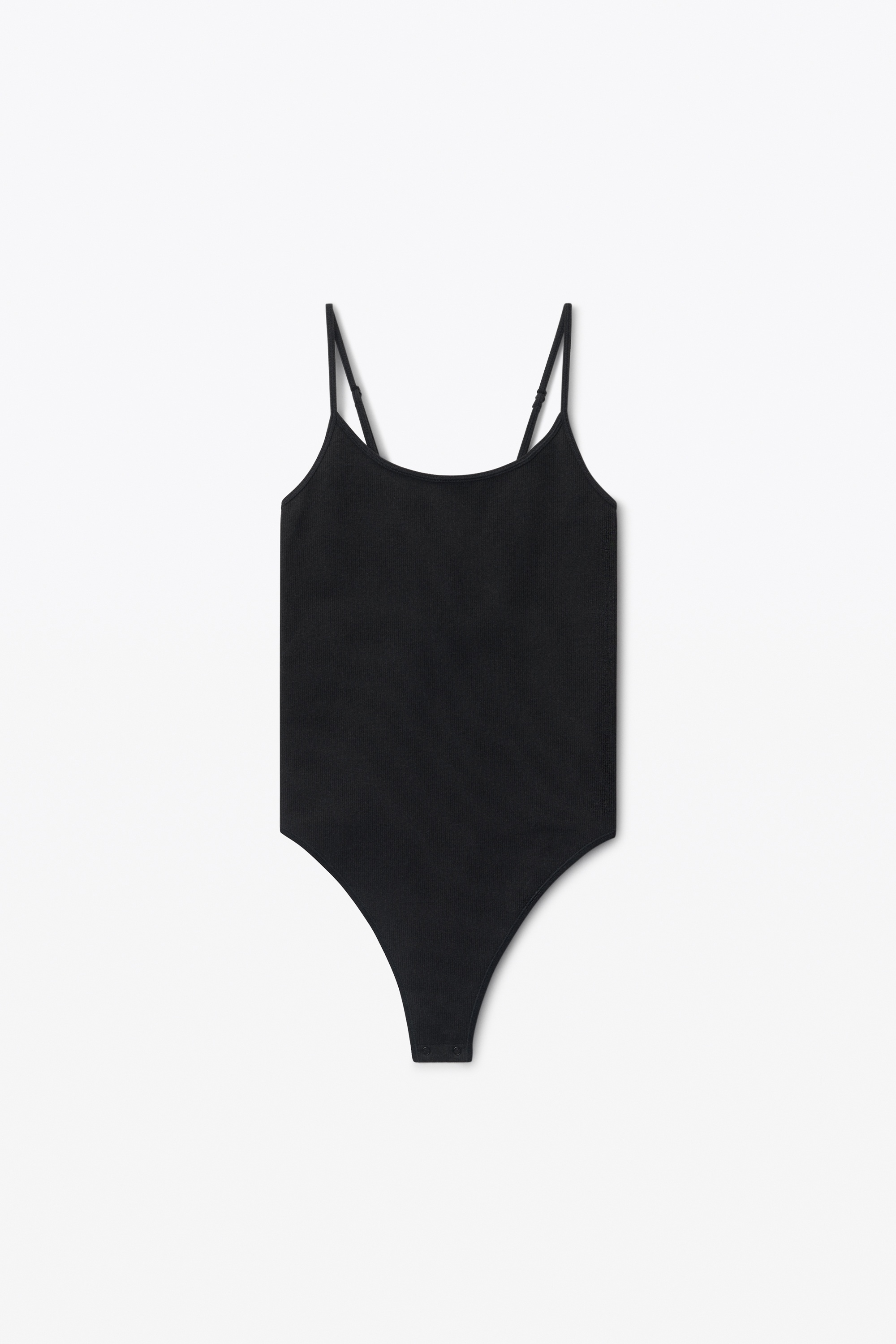 cami bodysuit in ribbed jersey - 1