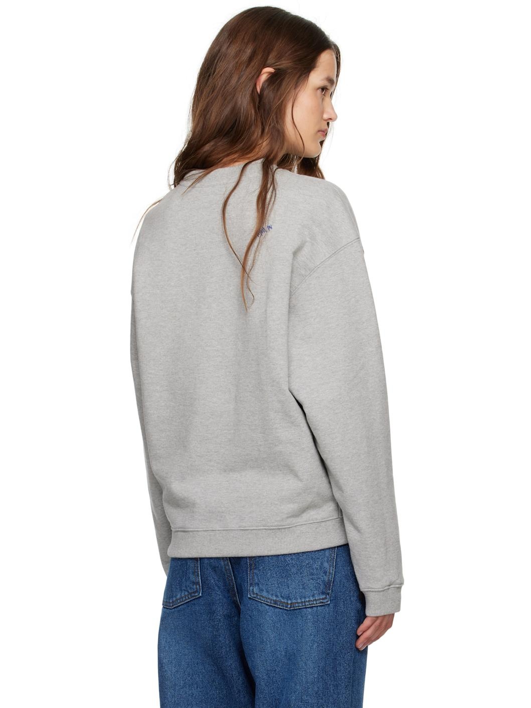 Gray Edca Product. 45 Sweatshirt - 3