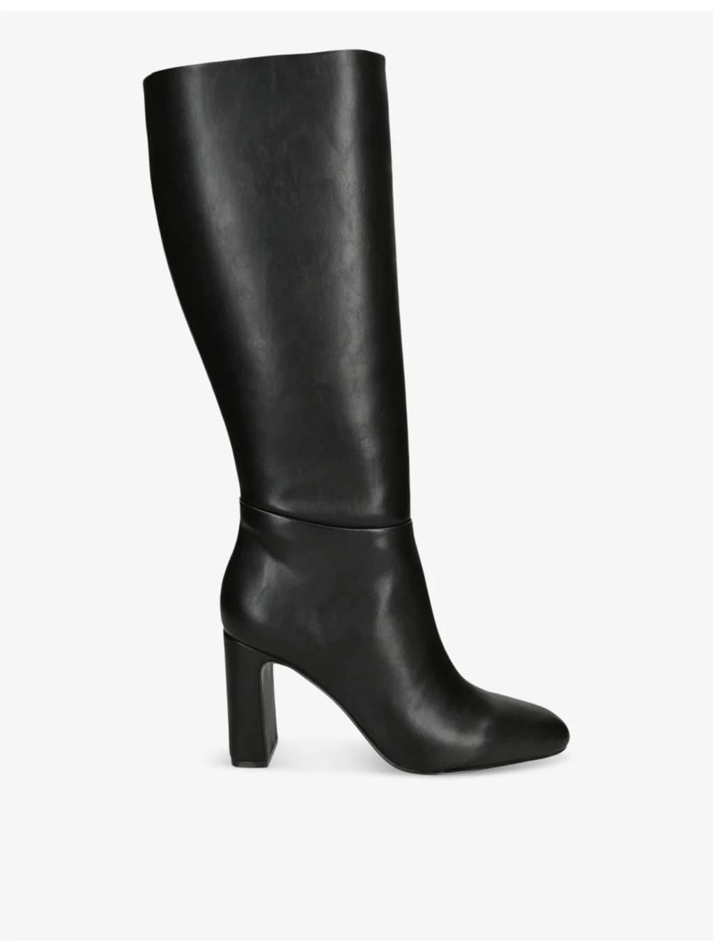 Speedway block-heel leather knee-high boots - 1