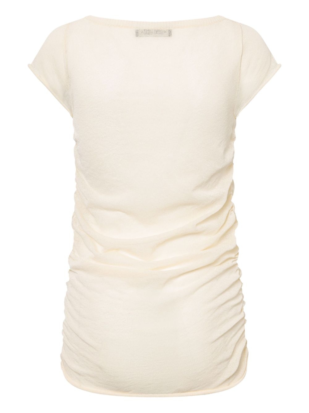 ruched T-shirt - 2