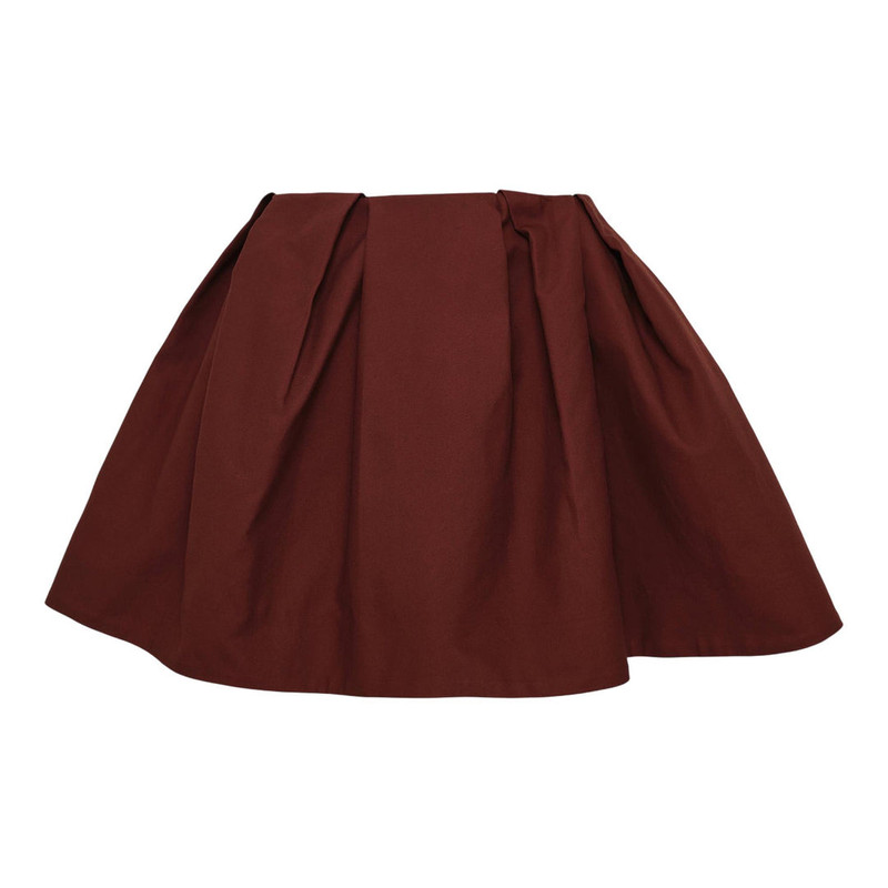 Tucked Short Skirt 1