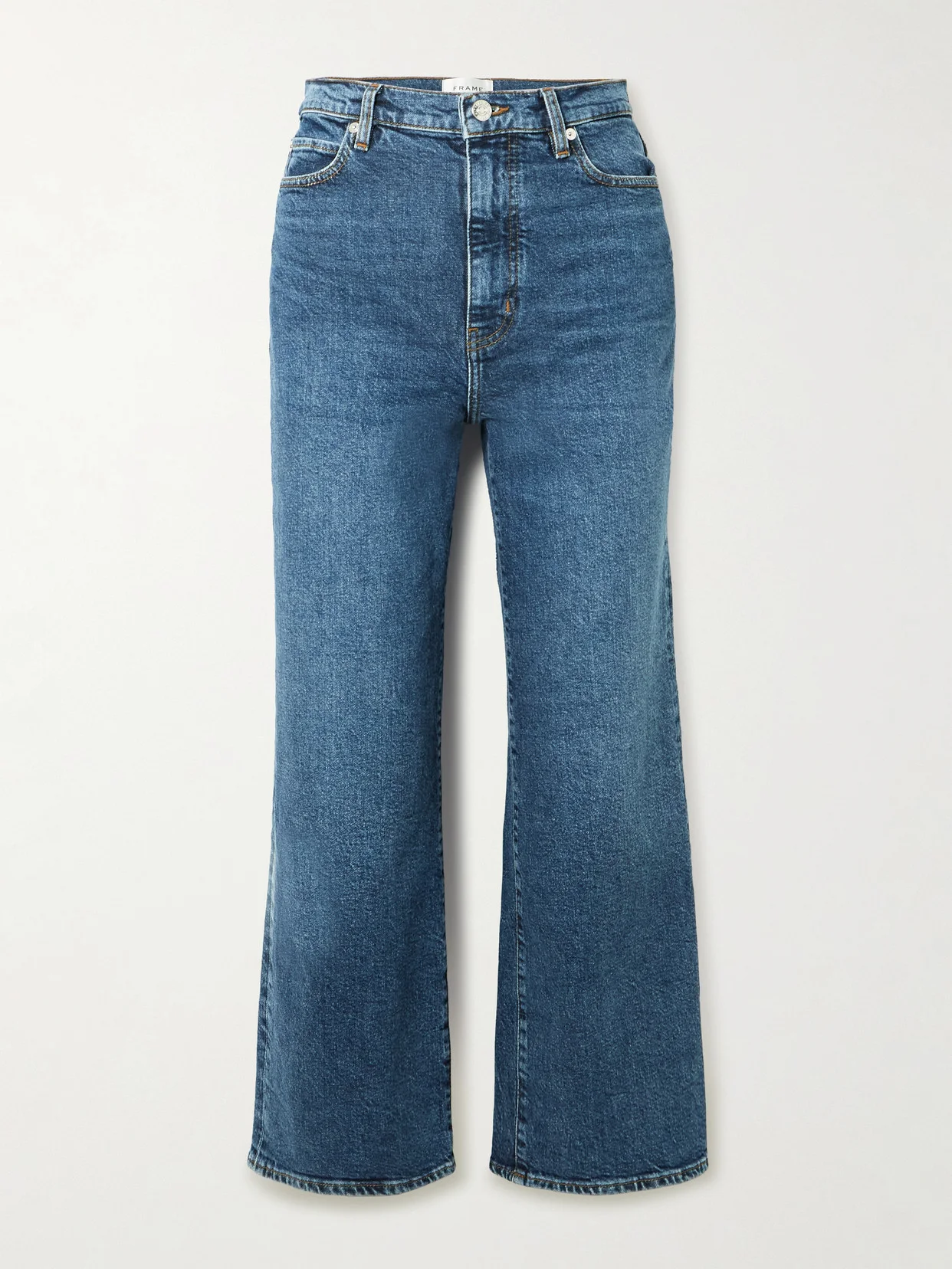 The Wide High-rise Wide-leg Jeans - 1