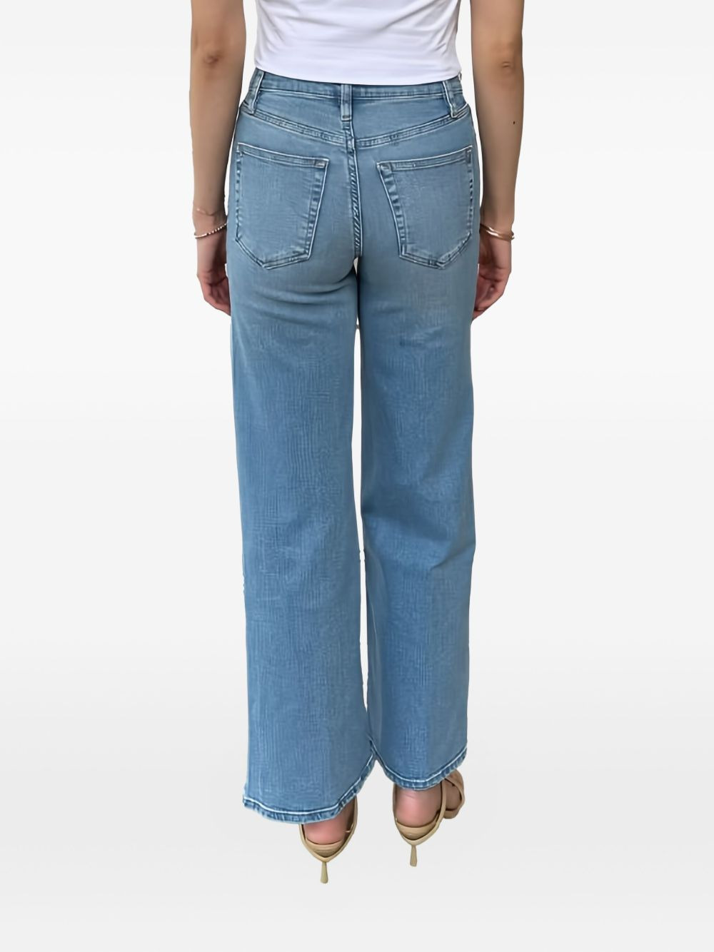 cotton-blend jeans - 2