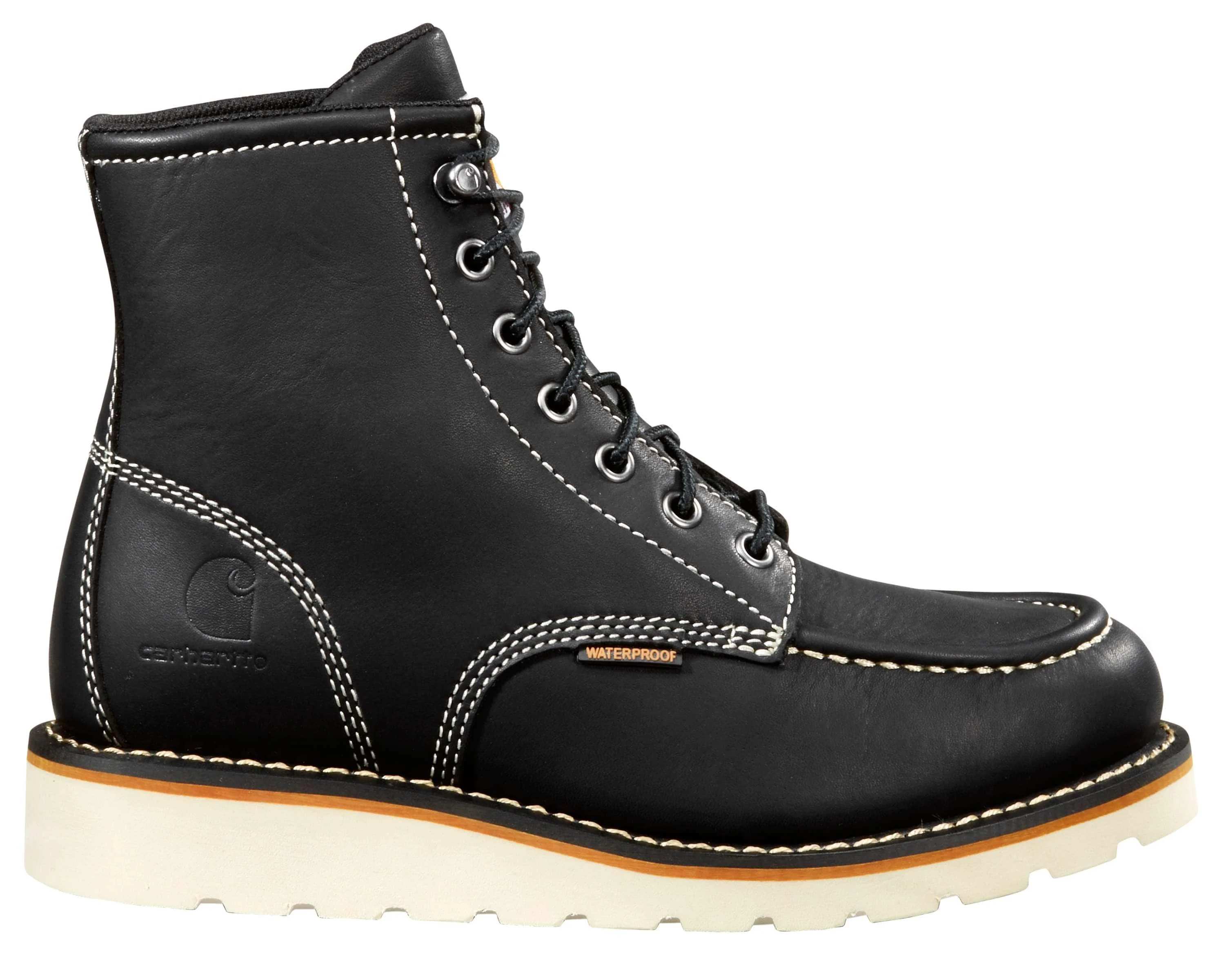 Women's Waterproof 6" Moc Toe Wedge Boot - 1